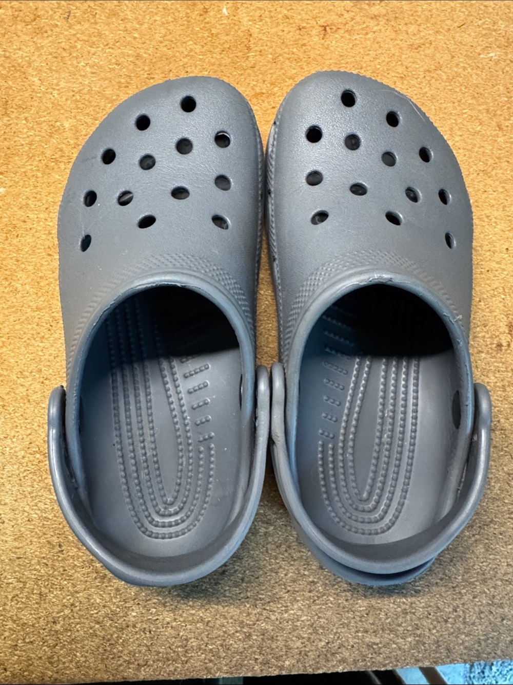 Kids Grey Crocs Great shape!  - Lightweight Slip-On